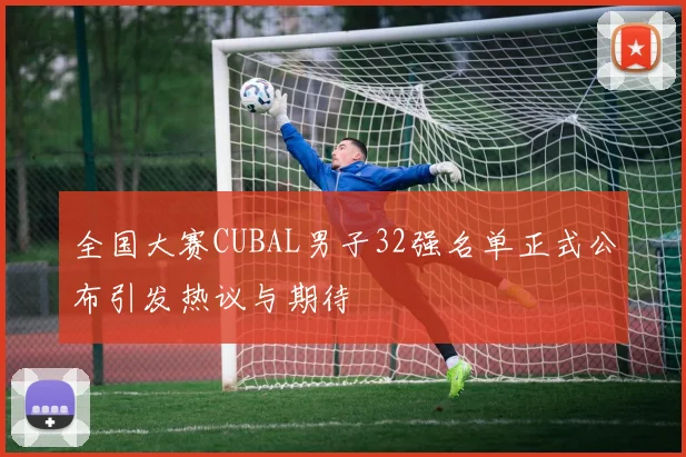 全国大赛CUBAL男子32强名单正式公布引发热议与期待
