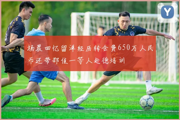 杨晨回忆留洋经历转会费650万人民币还带邵佳一等人赴德培训